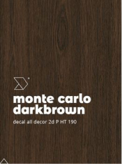 Alldecor 2D Monte Carlo Darkbrown