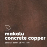 Alldecor 2D Makalu Concrete Copper